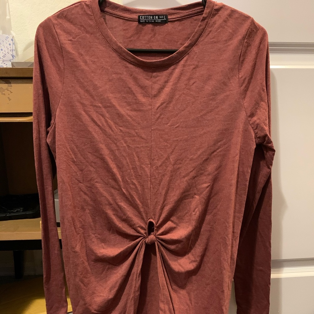 Long sleeve long top